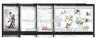 Portable All In One Electronic Interactive Whiteboard 85" For Writing Mark