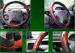 KGKIN wood car steering wheel cover