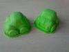 Portable Green Silicone Cake Mould / Silicone Bakeware Pan Car Shaped for Oven