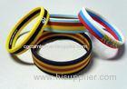 Screen Printing Elastic Silicone Rubber Bands Soft with Multilayer Colors