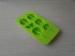 Green Novelty Silicone Chocolate Mould / Silicone Ice Mould with Sticker