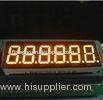 Common Cathode 7 Segment LED Display 6 Digit For Instrument Panel Indicator 9.2mm