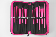 11PCS Long Ferrule Cosmetic Brush Set Suppliers