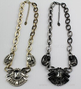 NT gold plating coat necklace