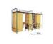 Modern School Furniture - Wooden Student Loft Bed With Desk For Dormitory