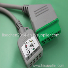 JC-906P Nihon kohden ecg trunk cable 3/6 leads for BR-903P/BR-906P