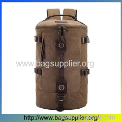Wholesale products from China outdoor camping backpack canvas sports gym bag