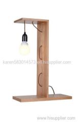 Handmade Reading-Room Decoration Wood Table Lamp