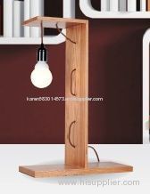 Handmade Reading-Room Decoration Wood Table Lamp