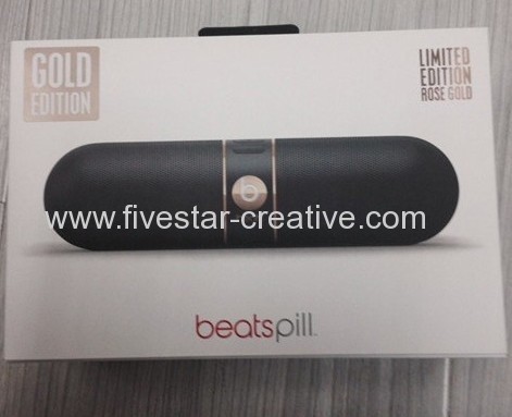 Beats by Dr.Dre Pill 2.0 Portable Stereo Speaker with Bluetooth Gold Edition