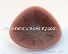 Brown African color silicone breast form for bra insert for mastectomy and crossdresser