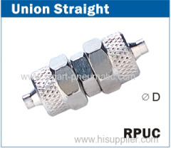 Rapid Fittings ( RPUC )-------Union Straight