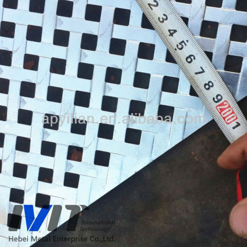 MT 1mm Thick Aluminum perforated metal mesh