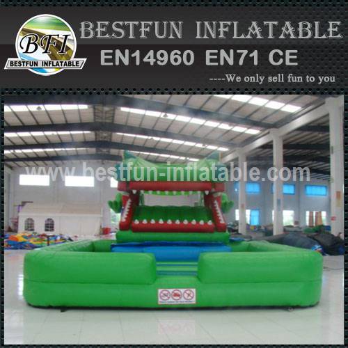 GREEN CROCODILE EATER SLIDE