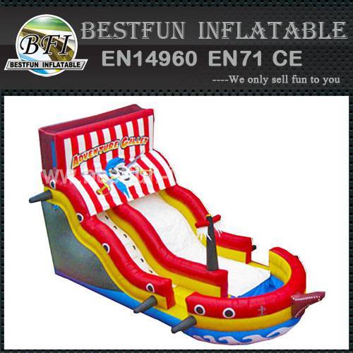 Popular sale adventure pirat ship slide