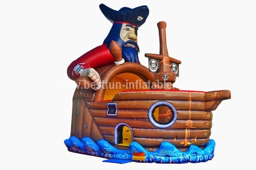 Blackbeard inflatable Pirate Slide