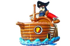 Blackbeard inflatable Pirate Slide