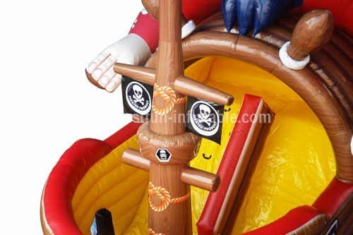 Blackbeard inflatable Pirate Slide