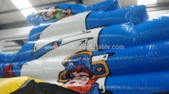 Commercial PVC tarpaulin Pirate inflatable slide