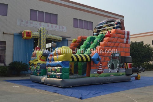 Commercial town inflatable  slide for kids