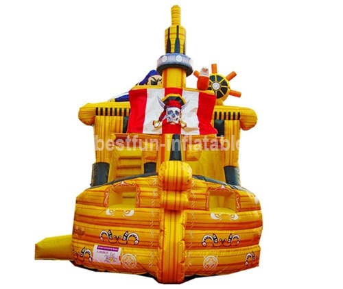 Good quality inflatable pirates slide