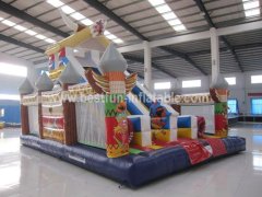 Indian inflatable wild rapids Slide