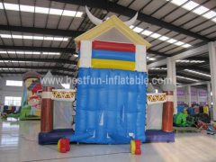 Indian inflatable wild rapids Slide