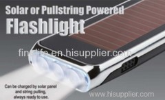 3 Bright LED Solar Power Flashlight