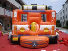 Outdoor advertising inflatable truck