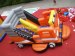 Inflatable slide truck for kids