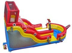 Popular sale adventure pirat ship slide