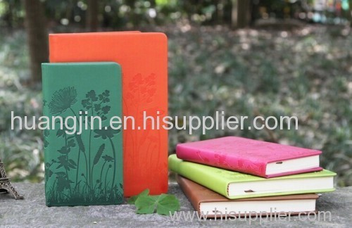 Embossed/ leather/ creative paper note book
