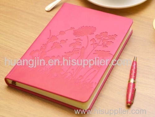 Embossed/ leather/ creative paper note book