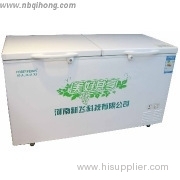 Double top sheet temperature cabinet