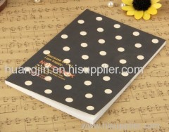 soft copy / creative/dots paper note book