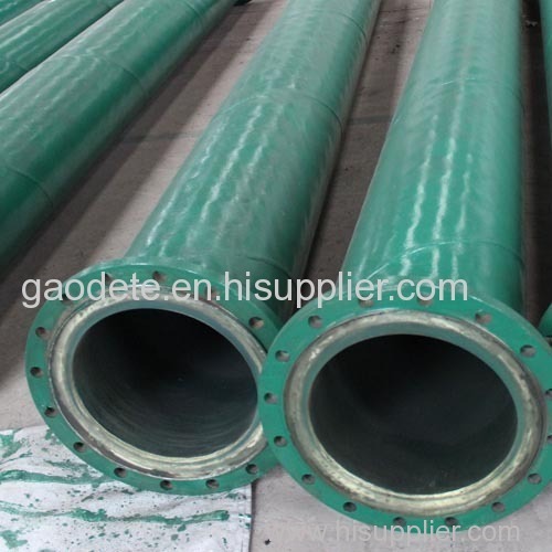 Polyurethane lining oil pipe