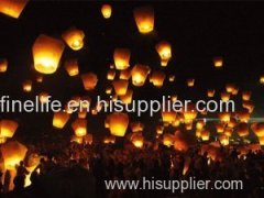 Chinese White Sky lantern