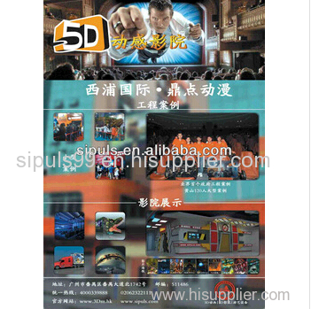 High quality 7D motion cinema