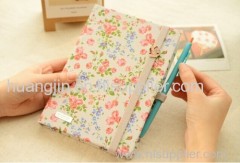 paper hardvocer/ flower/ countryside paper note book