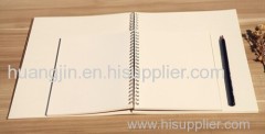 soft copy/ brown paper/ iron ring paper note book