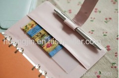 loose-leaf/ Hand account/double pen paper note book