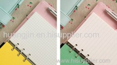 loose-leaf/ Hand account/double pen paper note book