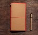 travel diary/hand account/ brown paper note book