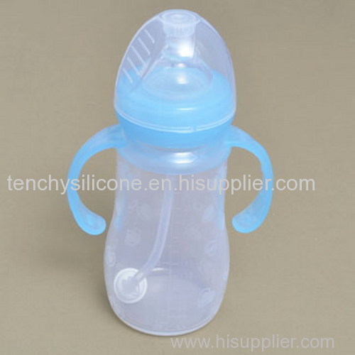 Silicone baby bottles 100% food grade silicone