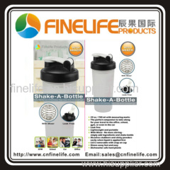 plastic mixing shaker bottles