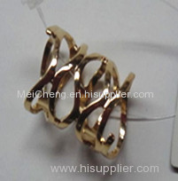 gold plating fashion ring