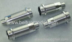 Shock oil cylinder set for gas racing car