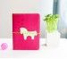 soft / leather / animals paper note book