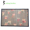 Lovely color painting bamboo mat