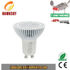 2014 New design 6W equivalent energy saving gu 10 led spotlight factory